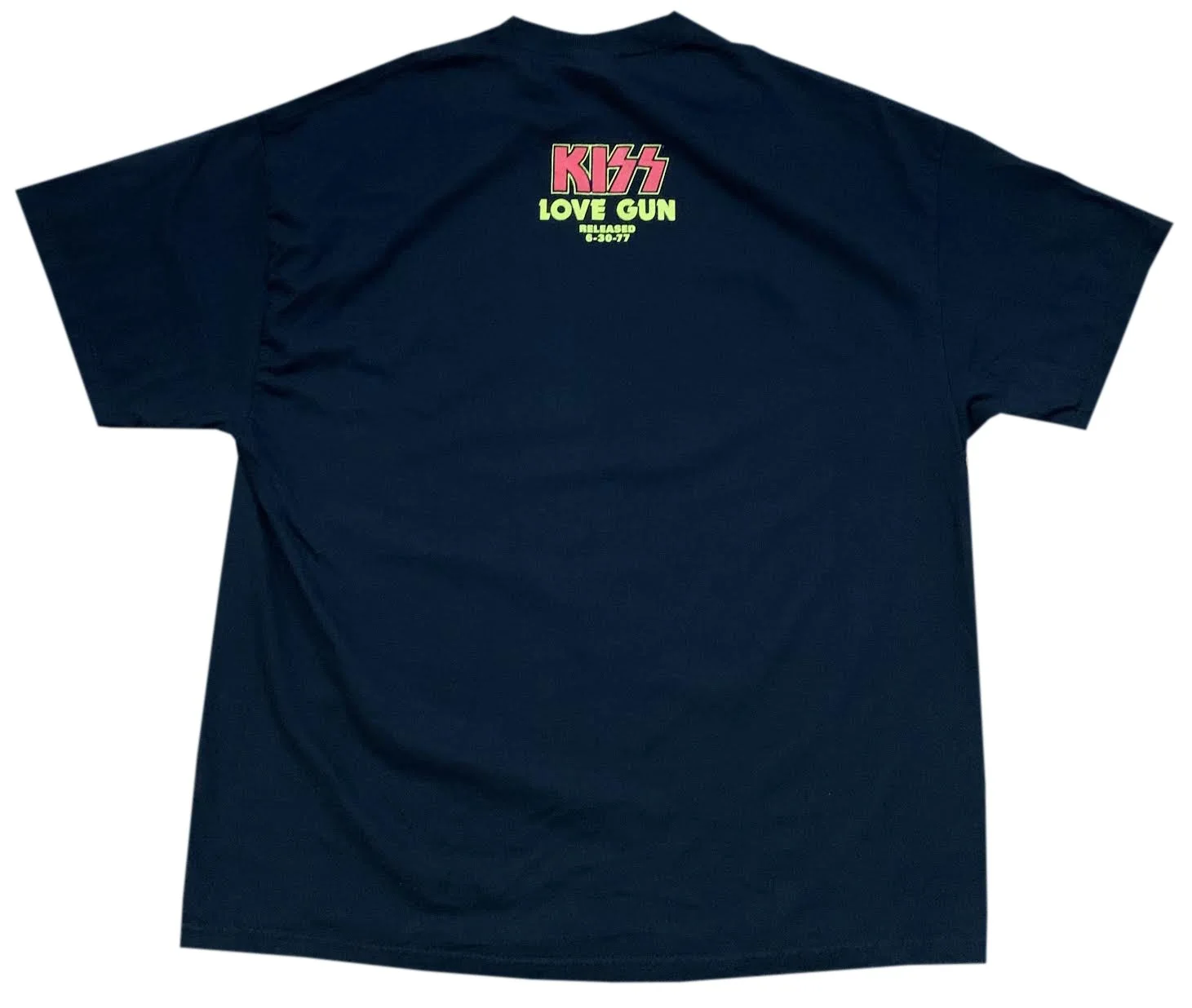Vintage Kiss Love Gun 25th Anniversary 1974-1999 T Shirt (Size XXL